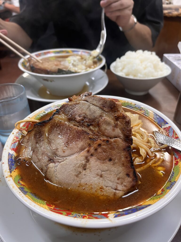 まぐろラーメン大門の辛唐麺