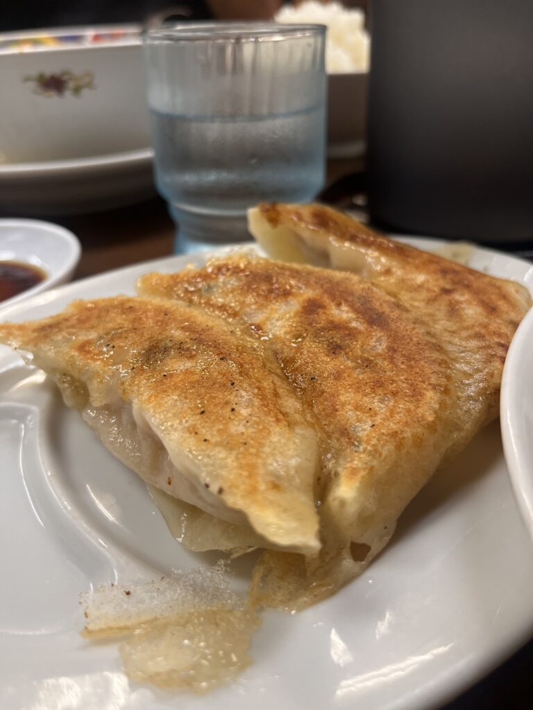 まぐろラーメン大門のジャンボ餃子
