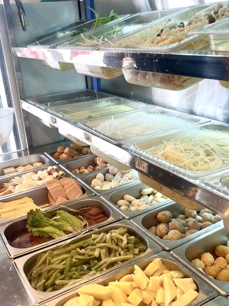明麗麻辣湯の具材