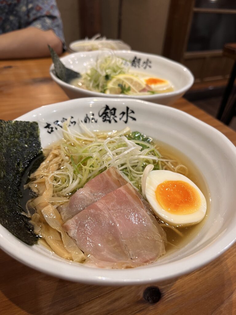 古民家らぁめん銀水の淡麗
