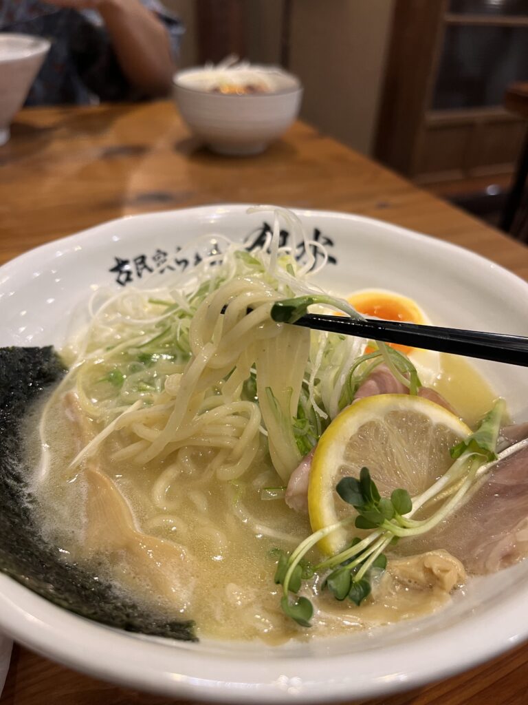 古民家らぁめん銀水の