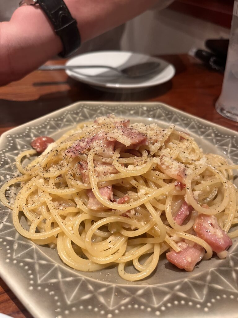 non lavora massaのカーチョエペペ