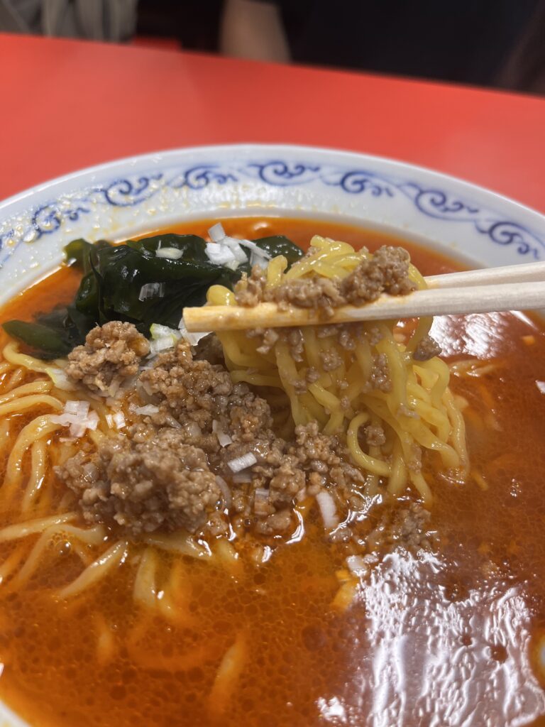 博龍の担々麺