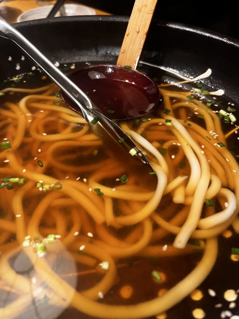 わら彩の讃岐うどん 冷やしぶっかけ