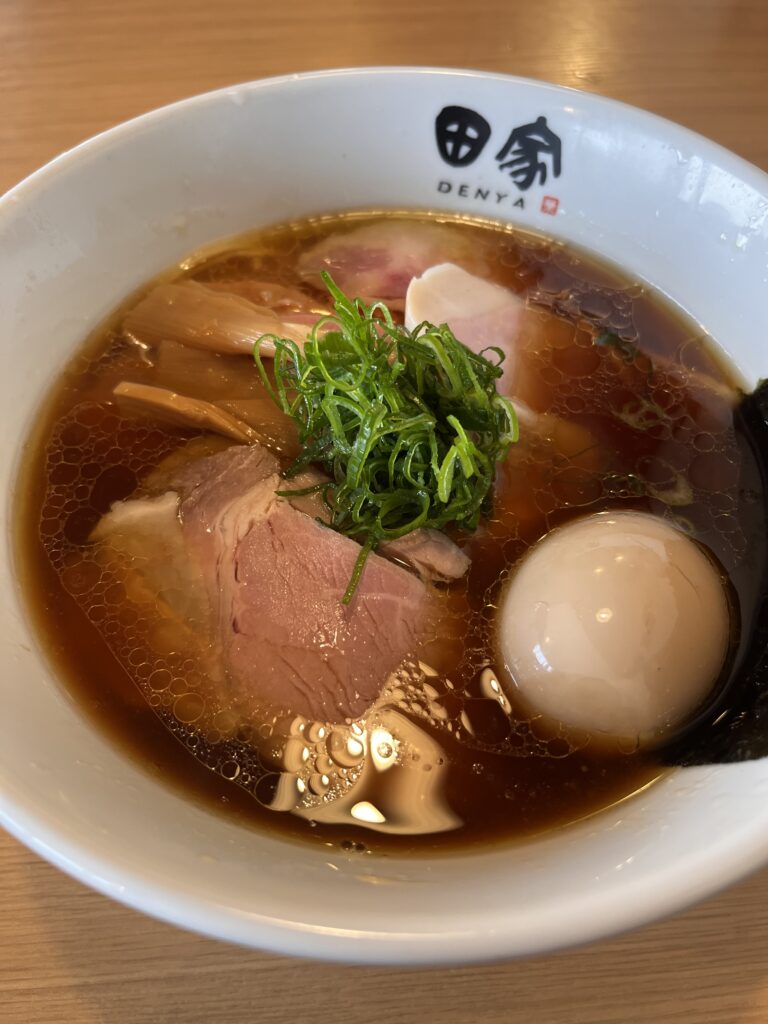 中華そば田家の特製中華そば