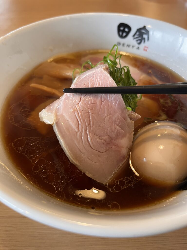 中華そば田家の特製中華そば