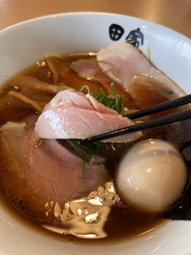 中華そば田家の特製中華そば