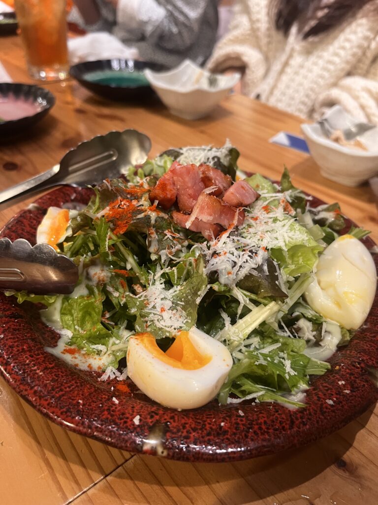 サワマルのサラダ