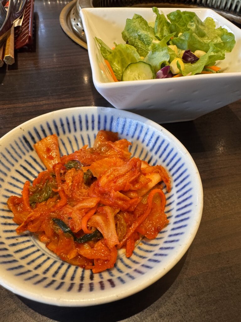 凱旋門のキムチ