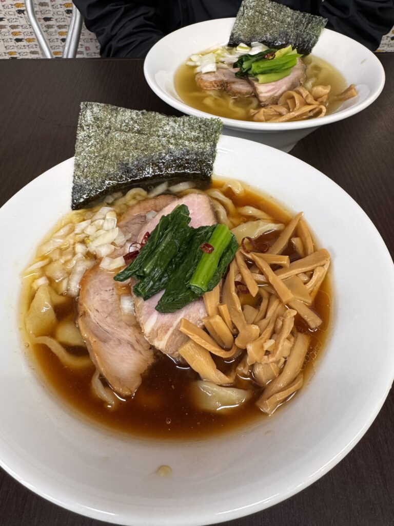 自家製手打ち麺禿の醤油ラーメン