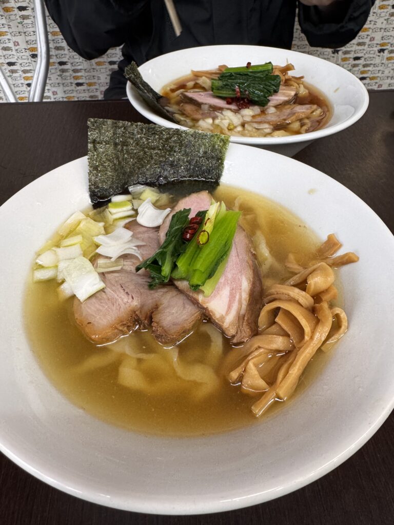 自家製手打ち麺禿の塩ラーメン