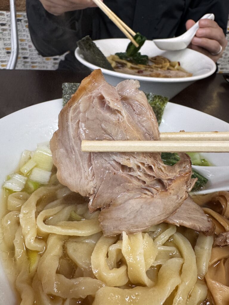 自家製手打ち麺禿の塩ラーメン